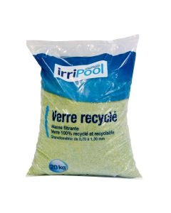 Masa filtrante de vidrio reciclado Irripool