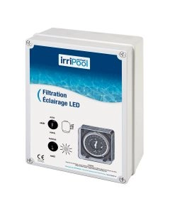 Cofre de filtración de piscina 2x50W irripiscina