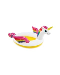 Zona de chapoteo unicornio Intex