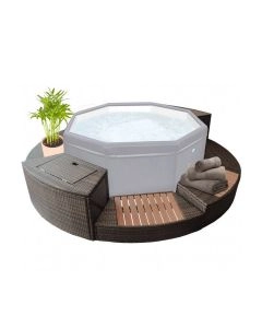 Mobiliario de 5 módulos para spa Octopus