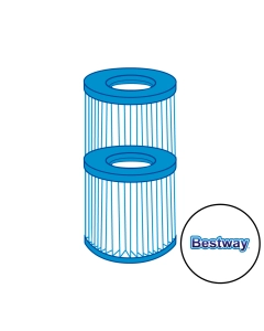 Lote de 2 cartuchos de spa Ø106 mm/largo 80 mm