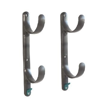 Soportes murales para accesorios de piscina